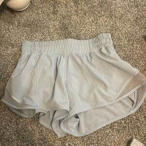 Light blue lulu shorts